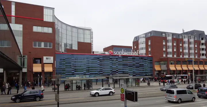 Einkaufszentrum Sophienhof am Hauptbahnhof